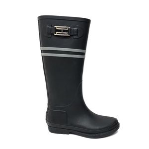 TOMMY HILFIGER Vinette Black Tall Rain Boots 8